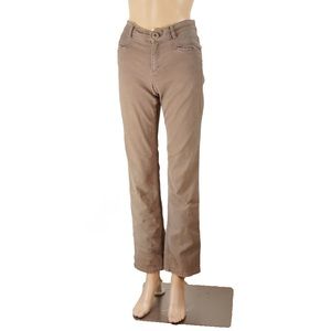 Vintage Y2K 2000s Escada Sport Taupe Tan Corduroy Straight Leg Pants